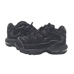 Nike Air Max Plus TD Toddler Shoes Triple‎ Black Sneakers CD0611-001 Size 4C